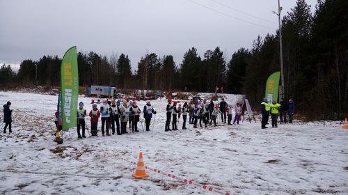 Соревнования по скандинавской ходьбе в Кандалакше