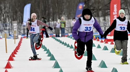 Состоялись соревнования по снегоступингу и лыжным гонкам по программе Специальной Олимпиады