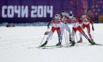 Скиатлон среди женщин на олимпиаде в Сочи 2014
