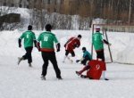 Футбол на снегу 80-го Праздника Севера