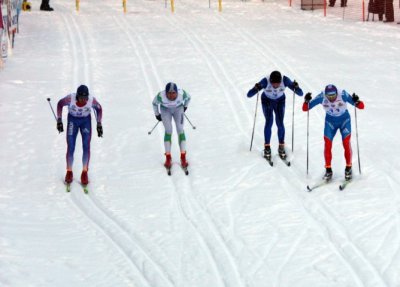 Спринт на Чемпионате СЗФО по лыжным гонкам в Санкт-Петербурге 2015